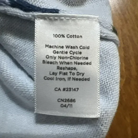 Talbots Floral Cardigan Sweater Size S Blue 3/4 Sleeve Cottage Coquette Fairy - Picture 8 of 8